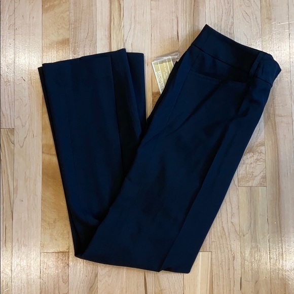 NWT Michael Kors Gramercy Fit Flare Leg Pants - Picture 7 of 12